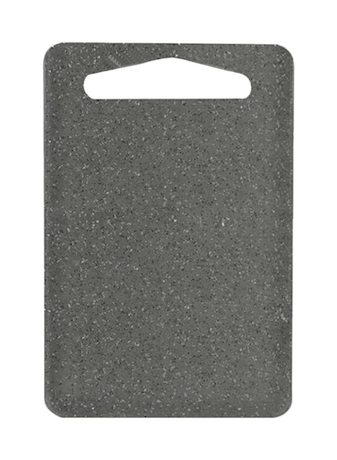Plastic Chopping Board Marble Style Lightweight Stain Resistant Multipurpose Cutting Board for Cutting Fruits Meat Vegetables and Salad (16 x 25.5 cm)