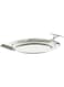 Regent H2509656 Stainless Steel Glitter Tray Round - Silver