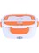 Dubai Gallery Multi-Functional Electric Heating Lunch Box With Removable Container Orange/White AMZ-N33428260A