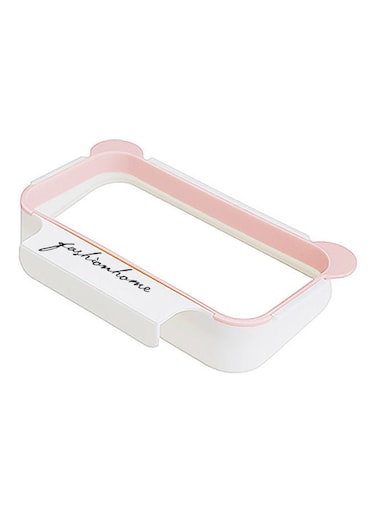 Portable Garbage Bag Holder Pink 18.5x12x3.5cm