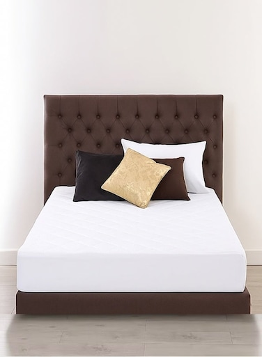 Coast Hotel Quality Mattress Protector 90 x 200 cm &acirc;&euro;&ldquo; 150 GSM, 180 Thread Count, Soft &amp; Breathable, Hypoallergenic &amp; Easy Care Pad Cover