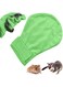 DFDTYCA Sugar Glider Bonding Mitt,Small Animals Calming Sleeping Glove, Bite Proof Comfy Bonding Mitt for Sugar Glider Hamster Chinchilla Hedgehog(Green)