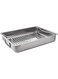 IKEA KONCIS, roasting tin with grill rack, stainless steel, 40 x 32 cm