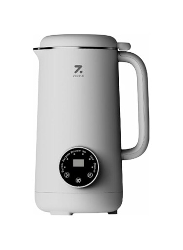 ZOLELE MB601 Multi-Funtional Juice Blender &amp; Electric Kettle with 10 Stainless Steel Blades, 4 Blending Modes 600ml Capacity Makes Smoothies, Juices and Hot Water in Seconds and Easy to Clean - White