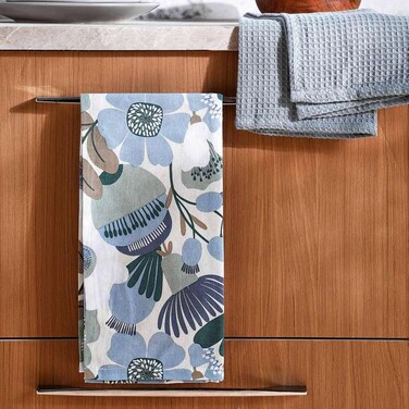 Home Floro Printed Kitchen Towel Set - Green
