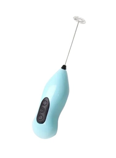 Coffee &amp; Milk Blender Frother Blue 23cm