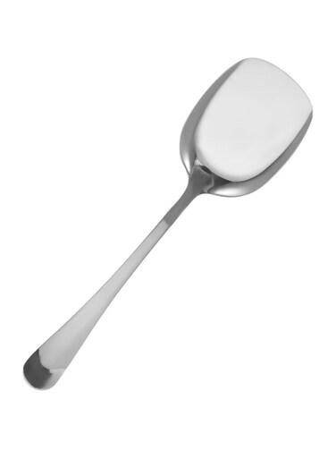 Kitchen Spatula - Stainless Steel Frying Shovel and Turner for Steak, Burger, Omelette - Non-Stick &amp; Heat Resistant