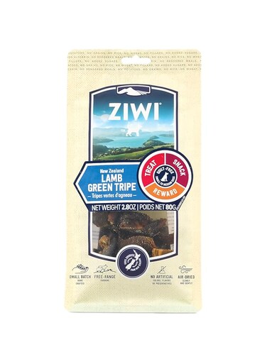 ZIWI Peak Lamb Green Tripe Dog Treats - 80G