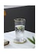 Household Full Bright Hammer Glass Water Cup Clear 8x16.5cm