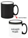 Color Changing Heat Sensitive Ceramic Mug, Image Revealed When HOT Liquid is Added! Stranger things