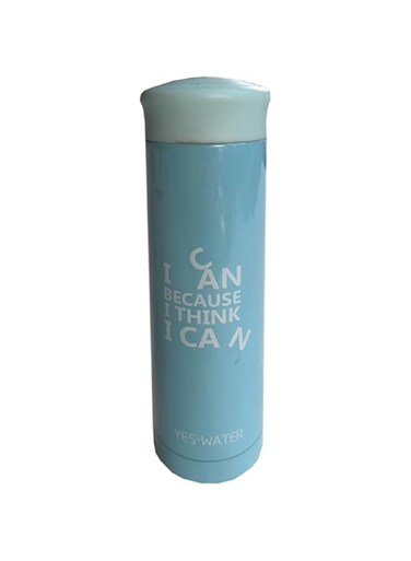 X IANGYU Stainless Steel Vacuum Insulated Flask 360ml, Leak-proof, BPA-free Double Walled Thermal Mug for Coffee &amp; Tea, Sports Water Bottle, Travel Water Bottle Blue