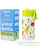 SOLARA Water Bottle for Kids 450ml, Kids Water Bottle, Sipper Bottle for Kids, Thermosteel Kids Bottle, Stainless Steel Water Bottle for Kids, Straw Bottle for Kids, Fruit