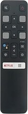 Tv Remote Replacement Compatible With RC802V Replaced Voice Remote for TCL Android TV 40S330 32S330 43S434 50S434 55S434 65S434 75S434 32S6500A 65P8S 65P8 55P8S 55P8 55EP680 50P8S 50P8