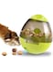 Mumoo Bear Treat Dispensing Dog Toy - Dog Treat Ball/Food Dispenser/Interactive Toys/Slow Eating Treat Ball for Small Medium Dogs and Cats (Green)