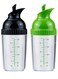 Pack 200ML Salad Dressing Shaker Container, 7 Oz Salad Dressing Mixer Bottle Mixer Dispenser, Dripless Pour, Soft Grip, BPA Free