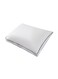 HOME Triangle Pillow Hypoallergenic Side And Back Sleeping Pillows For Neck And Shoulder Support Cotton White 50x70cm