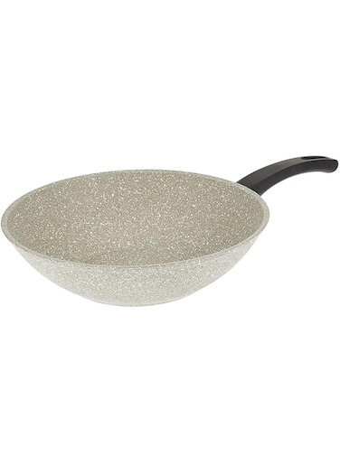 Home Maker Homemaker Granitec Wok Pan 28Cm - Gray