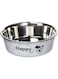 Zolux Happy Stainless Steel Dog Bowls - White 1.5L