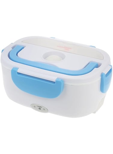 Electric Lunch Box Portable Electric Heating Food Container with Spoon Food Warmer