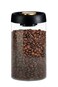 Coffee Bean Storage Jar with Vacuum Valve Glass Container For Kitchen and Restaurant Vacuum Storage 1200ML