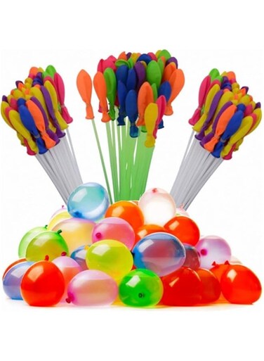 Showay Water Balloons Bunch Filled With Inflatable Balls Party Decoration Latex Toy - Bundle (555pcs/bag), Multicolor