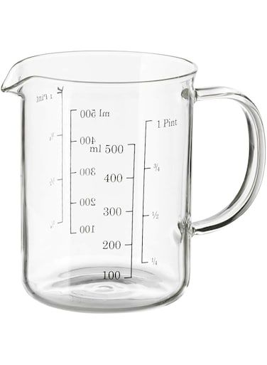 VARDAGEN Measuring jug, glass