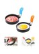 NALACAL 2 Pack Stainless Steel Egg Rings, Round Mold for Omelettes, English Muffins, Pancakes, and Sandwiches, Breakfast Household Mold