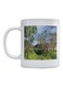 Bus Printed Coffee Mug White/Green/Blue 350ml