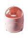 ABIN 1.28 Gal Mini Desktop Trash Can with Lid, Cute Little Dinosaur Countertop Garbage Bin, Plastic Tiny Tabletop Wastebasket for Table Trash Cans Storage Buckets (Pink)