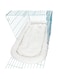 long rich Super Soft Sherpa Crate Cushion Dog and Pet Bed, Reversible Rectangle Pet Bed with Non-Slip Bottom,White, by Happycare Textiles,42 x 26 inches