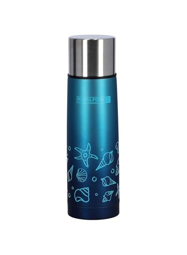 Royalford Stainless Steel Double Wall Vacuum Bottle, 500 ml, RF9788