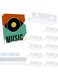 10Pcs Vinyl Record Wall Mount, Record Rack Set Holder With Screws, Acrylic Lp Wall Mount For Records, Photo Albums And Collectibles (Transparent)
