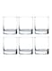 San Marino Rock, Set Of 6, Clear, B00411, Mocktail Glass, Beverage Glass, Water Glass, Juice Glass Clear 6x290ml