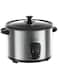 Russell Hobbs (19750) Rice Cooker - 700W, 1.8L, 10 Cups Capacity, Keep Warm, Steaming Tray, Stainless Steel, 1-Year Warranty