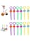 JCD Multi-Purpose Sealer Clips, Reusable Food Clips Sealing Tape Closure Clips, Multipurpose Sealer Cord Organizer for Sealing Food Bags Nd Organizing Wires 12PCS