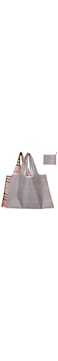 2pc Shopping Bags, Eco Bags With Handles, Lightweight Foldable Reusable Water Resistant Tote Bag Attached Pouch for Storage Great For On The Go Option for Fruit Vegetable