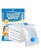 Storage Bags e Saver Vacuum Storage Bags Reusable Clothes Storage Bags Vacuum Seal Bags for Clothing Comforters Blankets Bedding Storage e Bags Pump Not Included (Jumbo 6PCS)
