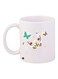 Printed Ceramic Coffee Mug White