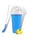 COOLBABY Slushy Cup Slushie Cup, Slushy Maker Ice Cream Frozen Magic Squeeze Cup Cooling Double Layer Smoothie Milkshake Mug   Slushy Maker Cup for Kids &amp; Family