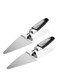 2PCS Flatware Pie Server Stainless Steel Cake Cutter, Pizza/Tart/Dessert Slicer.
