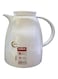 Helios BEST Flask 650ml, White (8765-950) - 24hrs Hot/Cold Retention - Easy Cleaning - Suitable for Tea &amp; Coffee