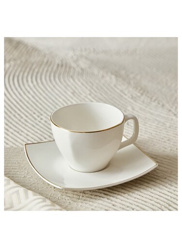 Box Peace 2-Piece Cava Cup and Saucer Set 90 ml