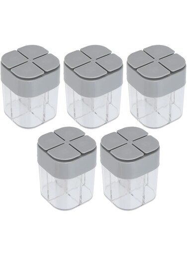 WinmetEuro Condiment Jars, Wide Applications Barbecue Condiment Jar for Travel for Picnic