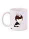 Boy Printed Coffee Mug White/Brown/Black