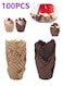 Cake Cup Liners Greaseproof paper baking cupcake Muffin liners