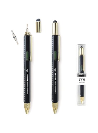 Gentlemen&#39;s Hardware Standard Issue 6-in-1 Multi-Tool Pen