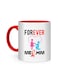 Styles Forever Me And Him Printed Mug White/Red 10cm