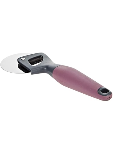 Harmony Pizza Cutter With Violet Handle