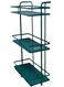 3-Tier Assembled Metal Bathroom Kitchen Storage Shelf Rack