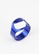 Multi-Function Ring-Shaped Bottle Opener, Stainless Steel Beverage Opener, Portable &amp; Lightweight, Blue